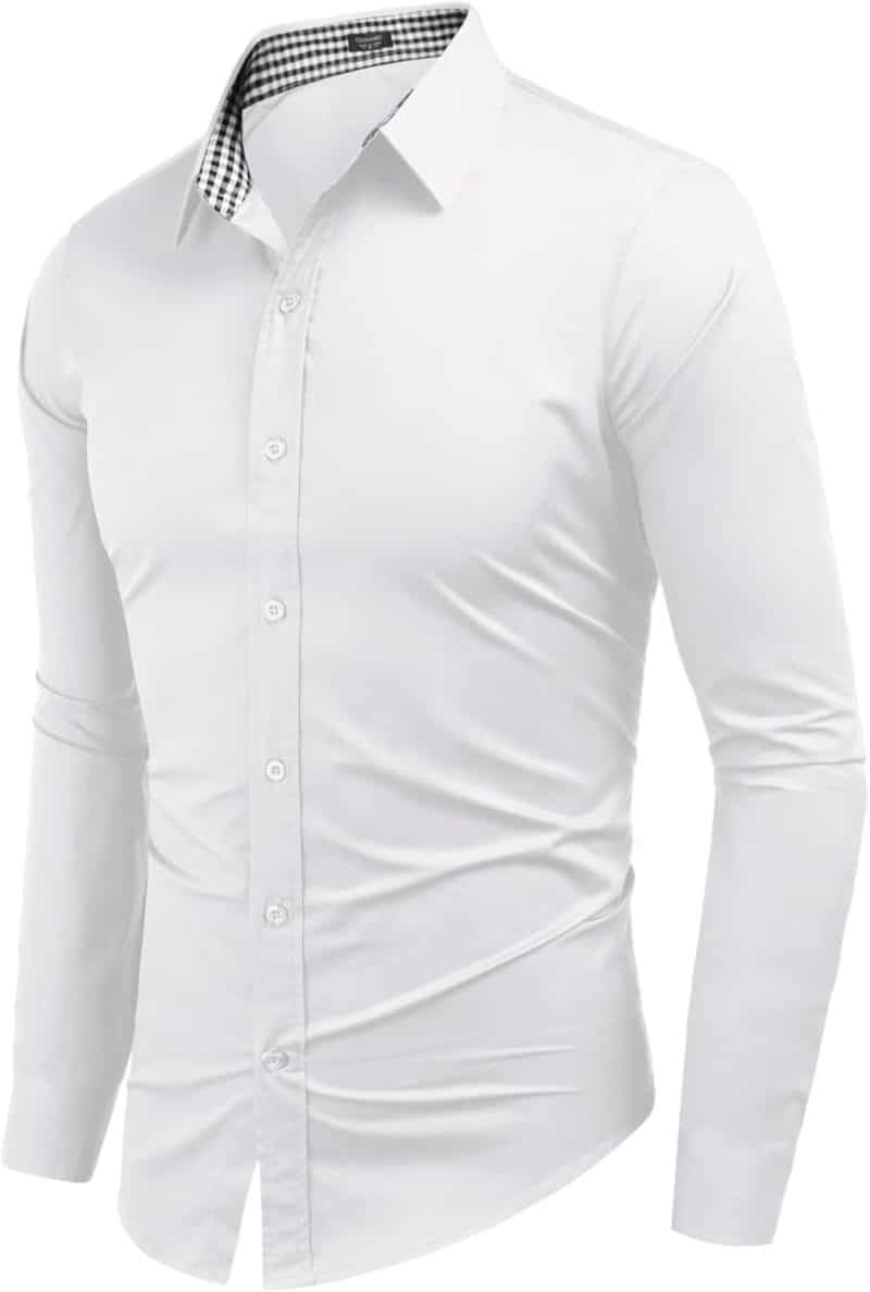 COOFANDY Men's Long Sleeve Dress Shirt - Image 38