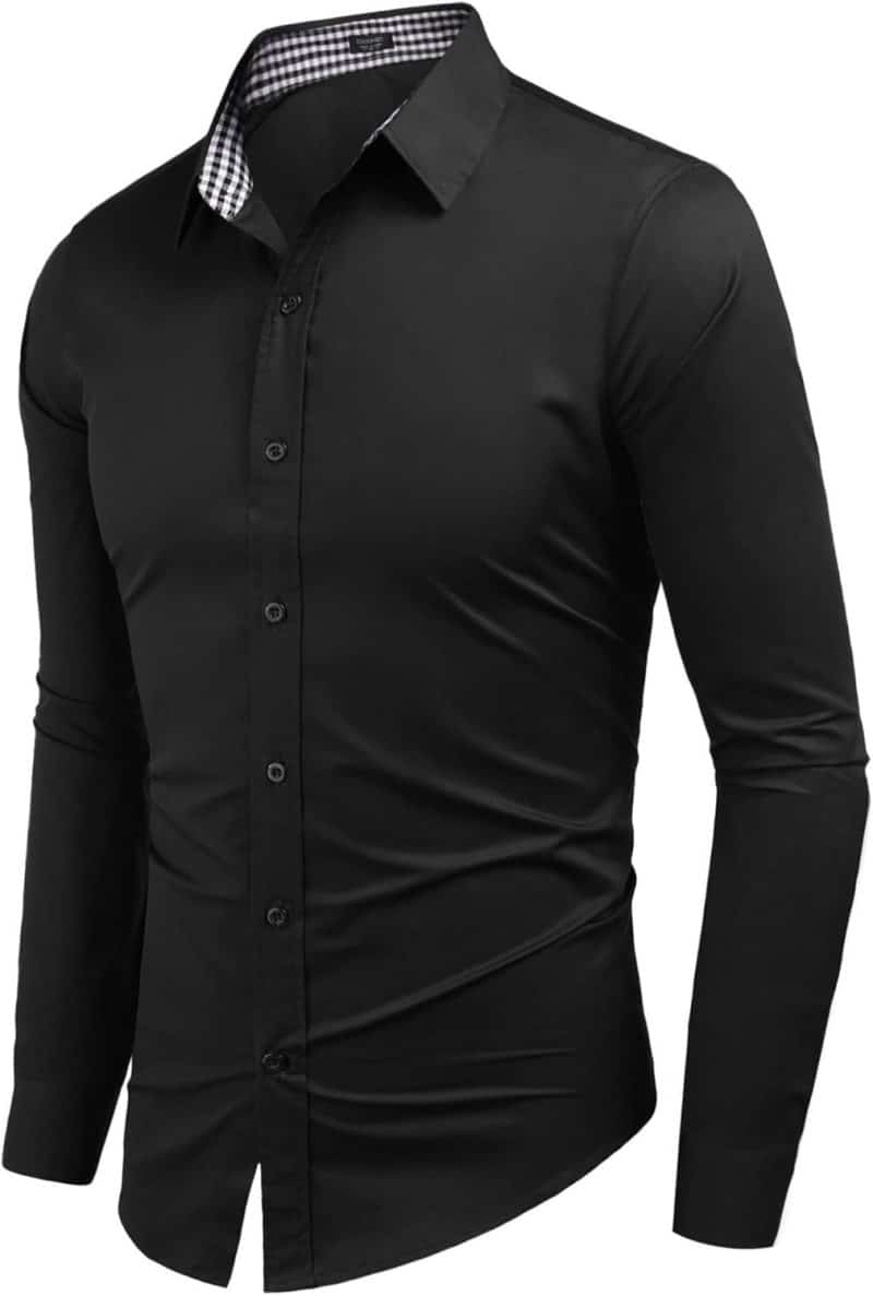 COOFANDY Men's Long Sleeve Dress Shirt - Image 56