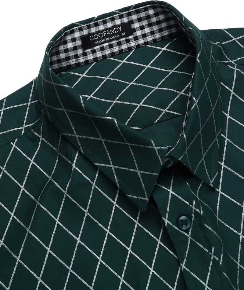 COOFANDY Men's Long Sleeve Dress Shirt - Image 122