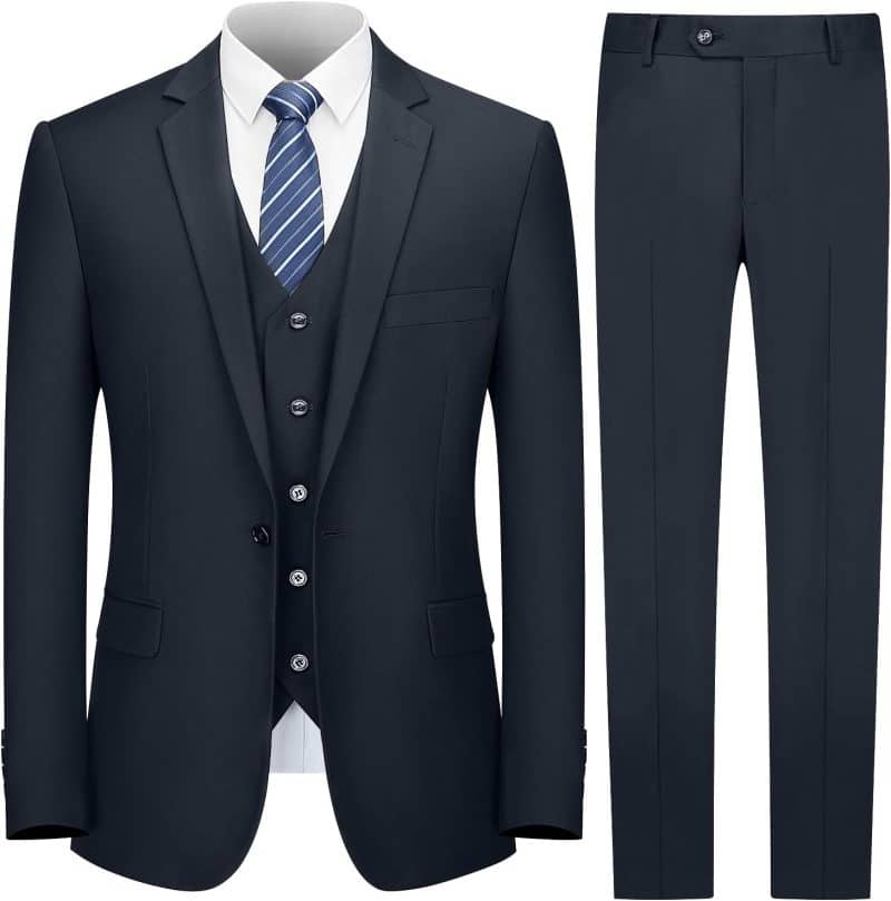 Cooper & Nelson Slim Fit 3 Piece Suit for Men - Image 23