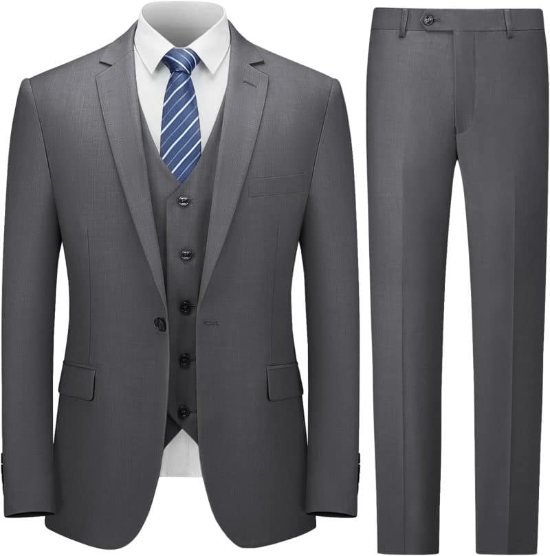 Cooper & Nelson Slim Fit 3 Piece Suit for Men - Image 28