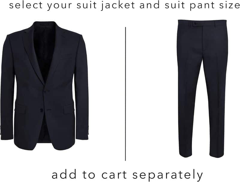 Calvin Klein Men's Slim Fit Suit Separates - Image 3