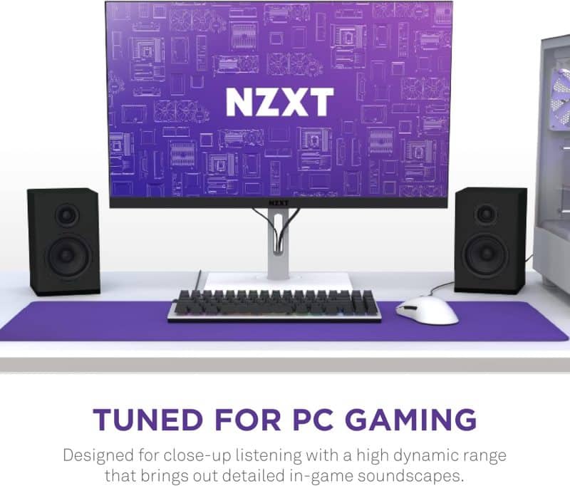 NZXT Relay PC Gaming Desktop Speakers - Image 2