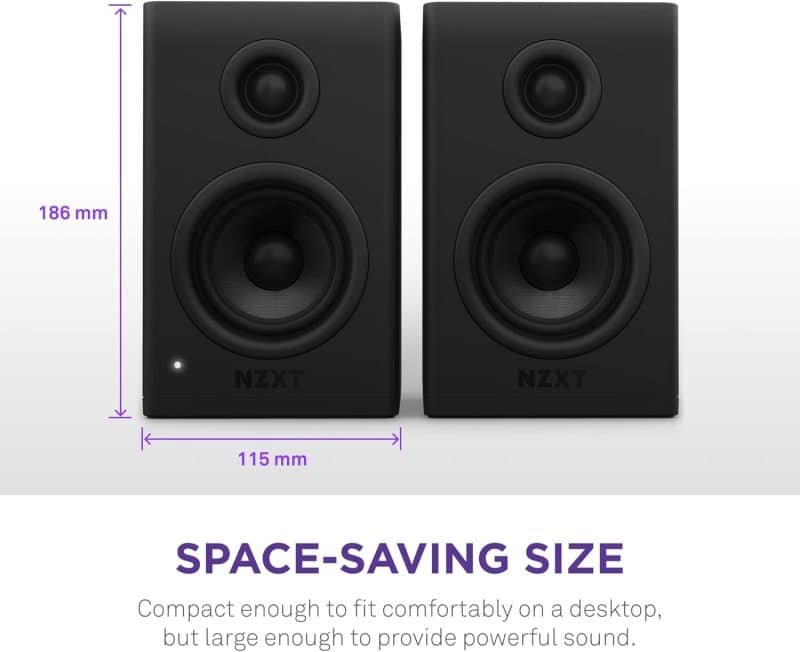 NZXT Relay PC Gaming Desktop Speakers - Image 5