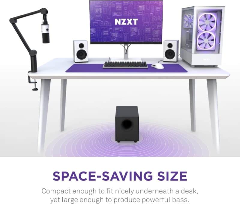 NZXT Relay PC Gaming Desktop Speakers - Image 12