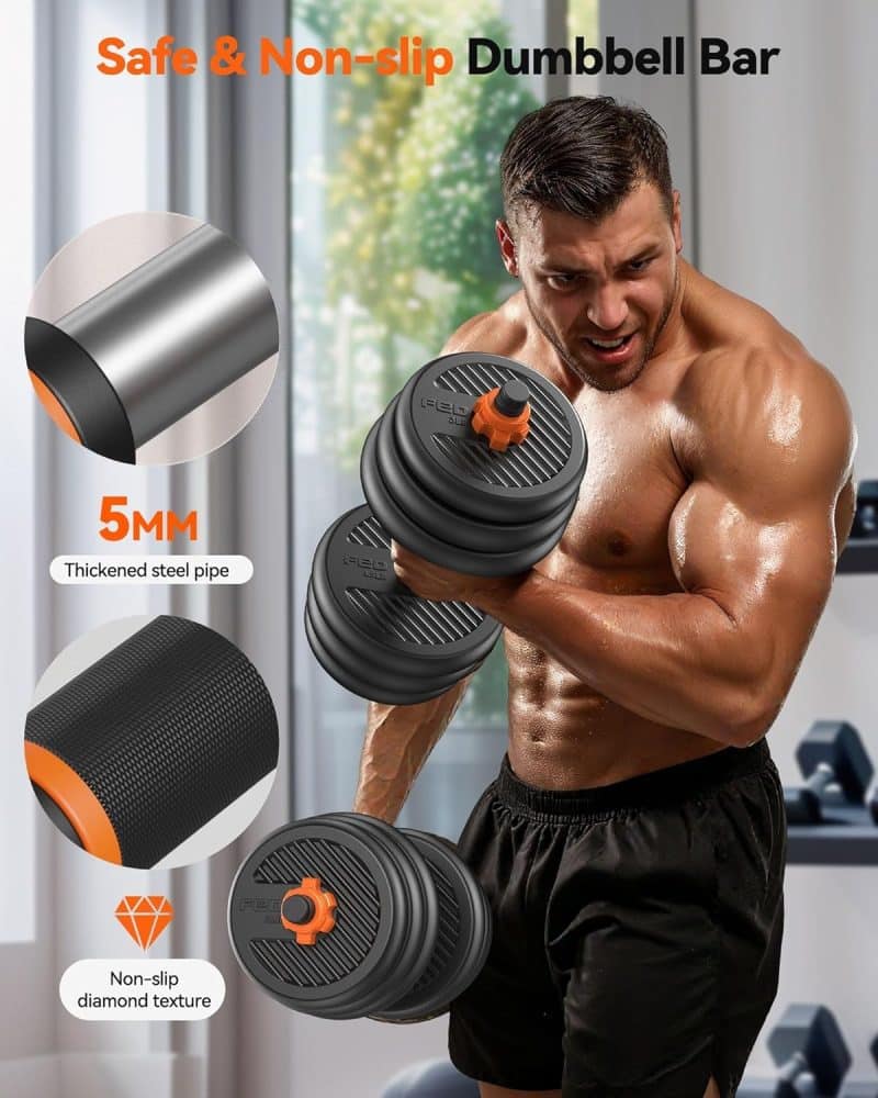 FEIERDUN Adjustable Dumbbells - Image 5