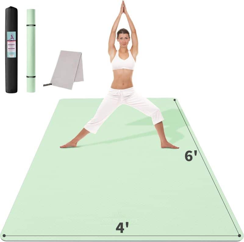 CAMBIVO Large Yoga Mat - Image 13