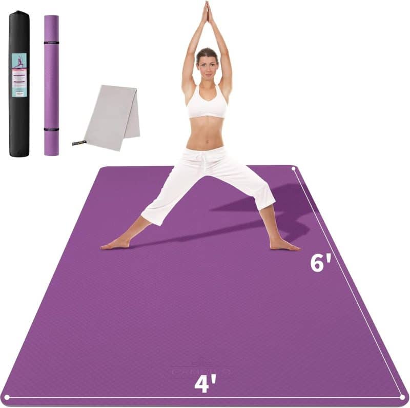 CAMBIVO Large Yoga Mat - Image 21