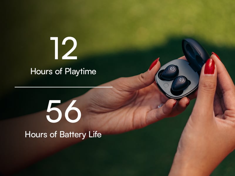 battery life earbuds