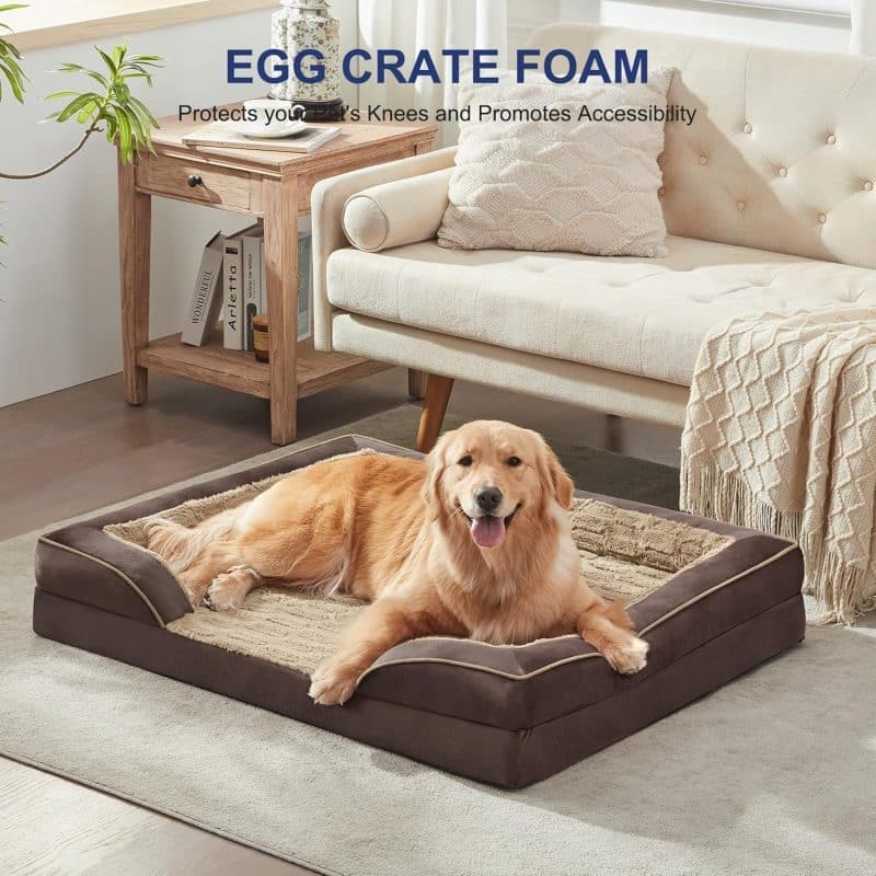 FURTIME Orthopedic Dog Bed for Extra Large Dogs - Image 7