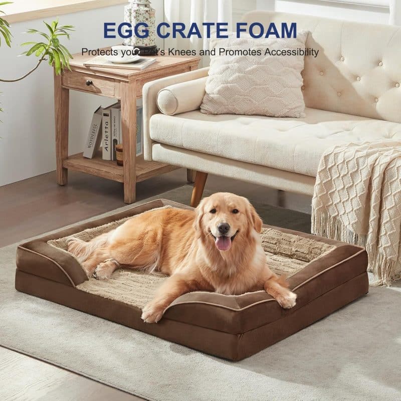 FURTIME Orthopedic Dog Bed for Extra Large Dogs - Image 14