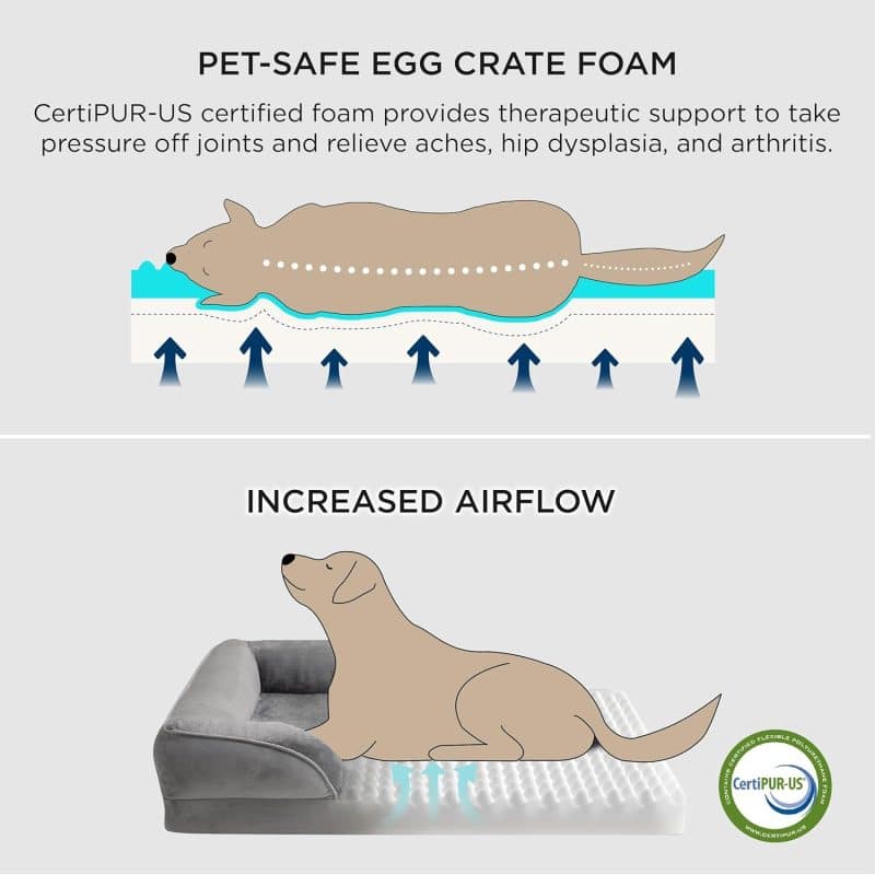 Bedsure Orthopedic Dog Bed - Image 3