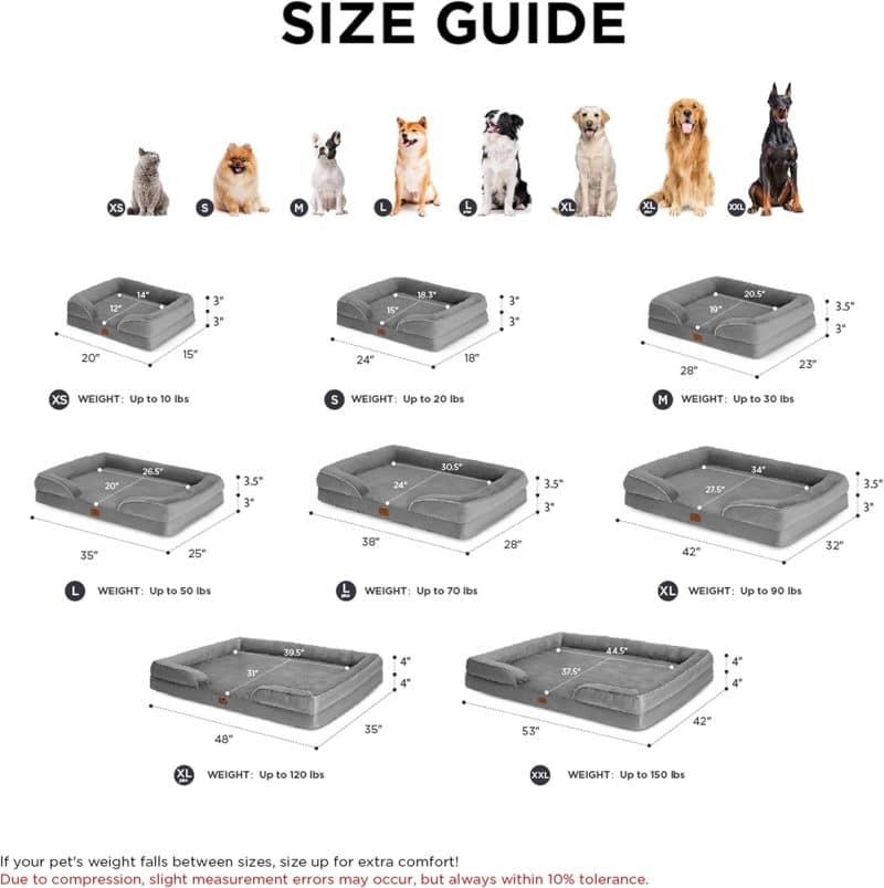 Bedsure Orthopedic Dog Bed - Image 62