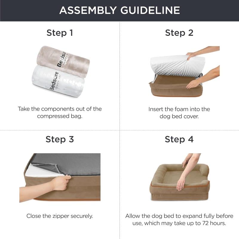 Bedsure Orthopedic Dog Bed - Image 108