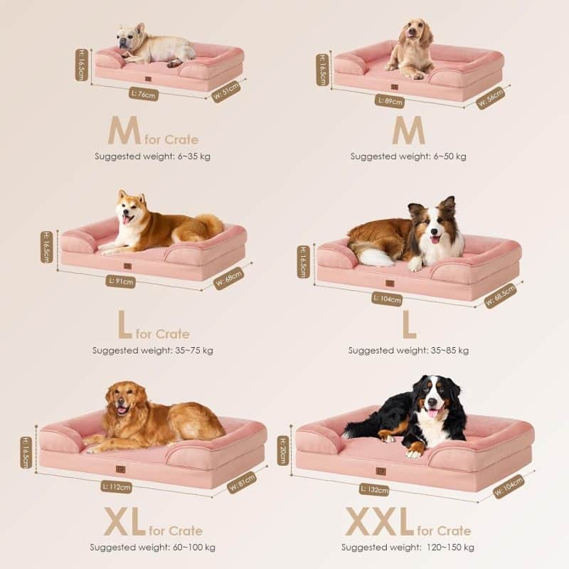 EHEYCIGA Orthopedic Dog Bed - Image 234