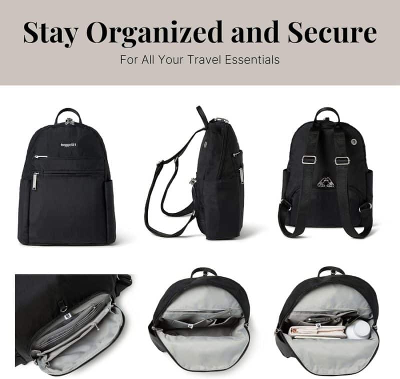 baggallini Securtex® Travel Anti-theft Backpack - Image 5