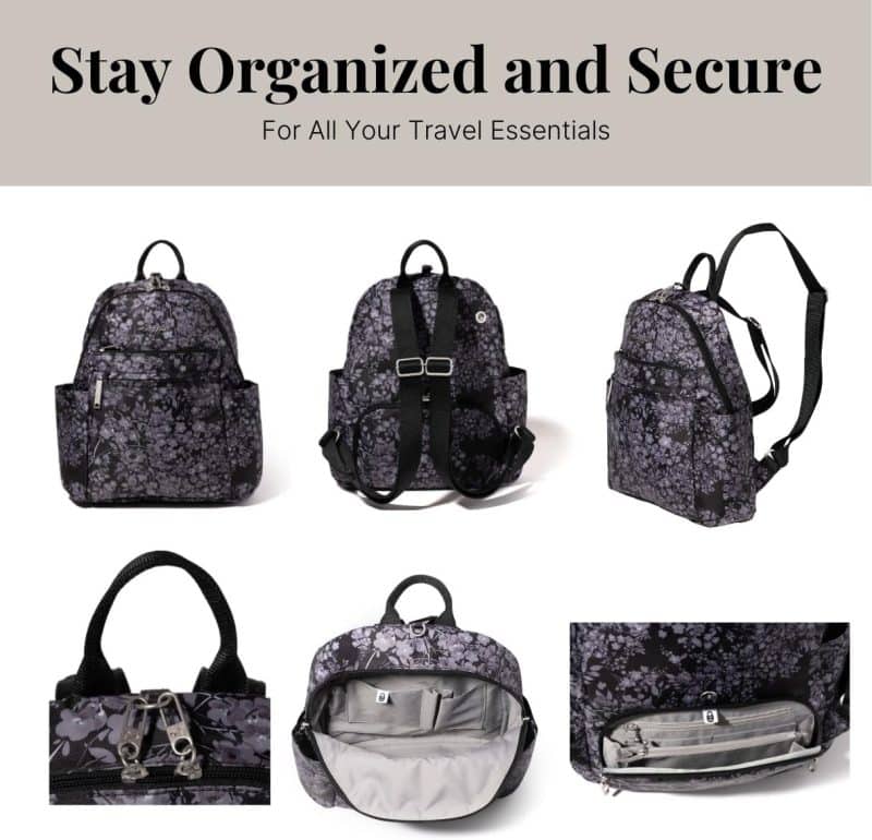 baggallini Securtex® Travel Anti-theft Backpack - Image 46