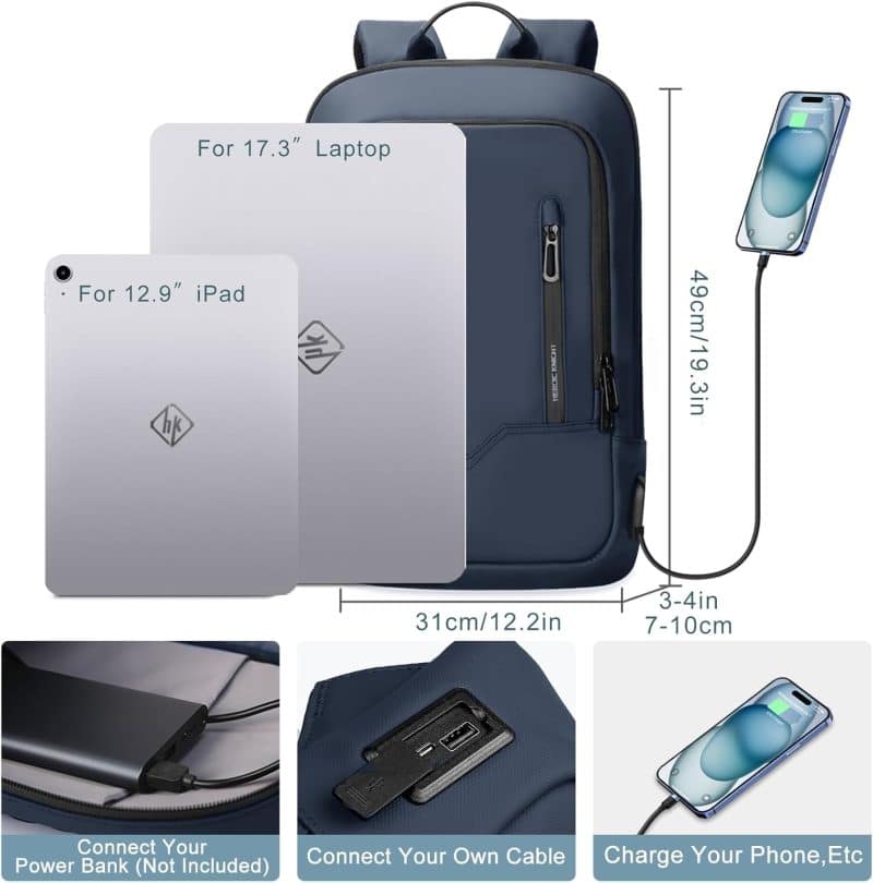 hk Laptop Backpack - Image 19