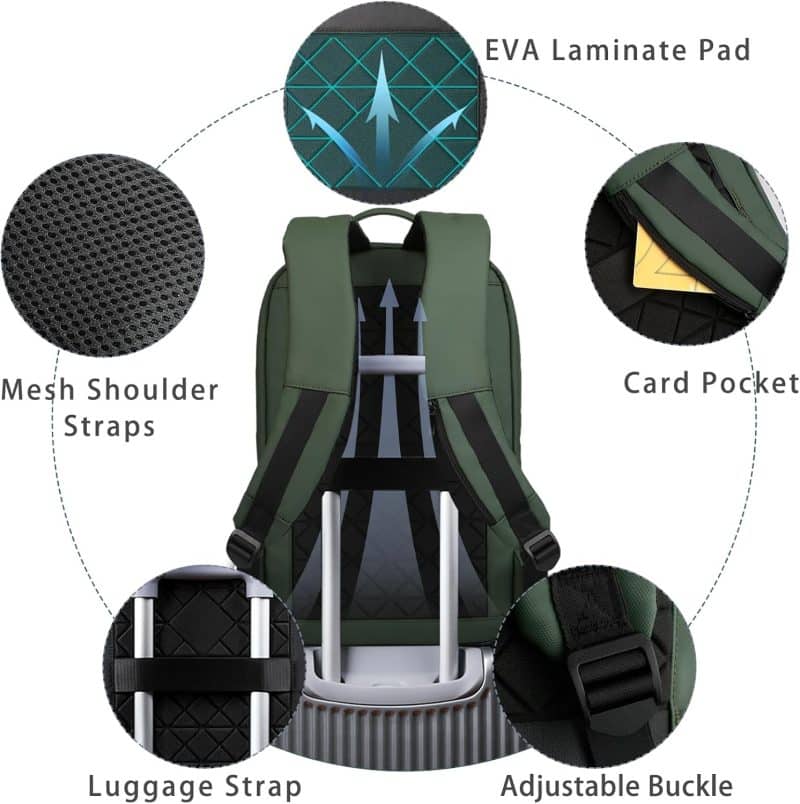 hk Laptop Backpack - Image 38