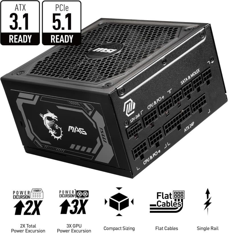 MSI MAG Power Supply - Image 2