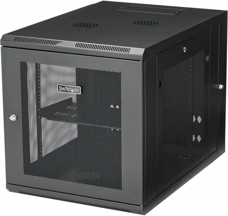 StarTech.com 4-Post 12U Cabinet w/ 1U Shelf