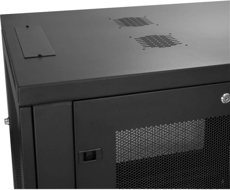 StarTech.com 4-Post 12U Cabinet w/ 1U Shelf - Image 5