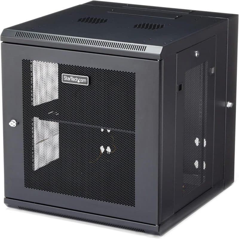 StarTech.com 4-Post 12U Cabinet w/ 1U Shelf - Image 7