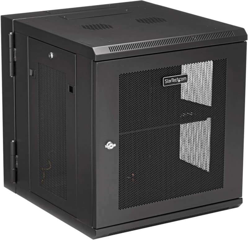 StarTech.com 4-Post 12U Cabinet w/ 1U Shelf - Image 8