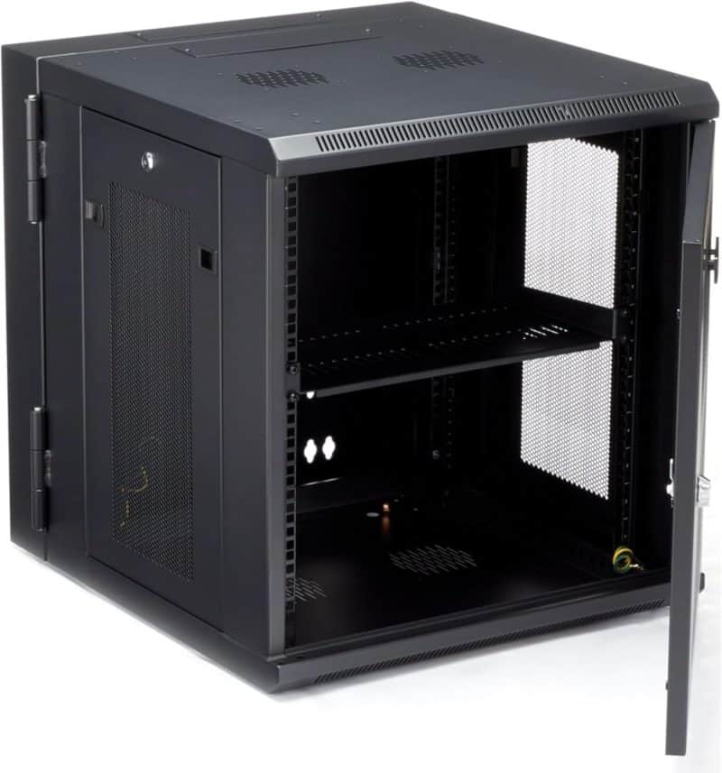 StarTech.com 4-Post 12U Cabinet w/ 1U Shelf - Image 11