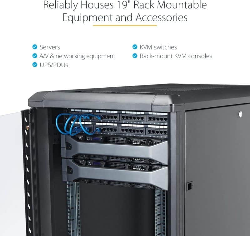 StarTech.com 4-Post Server Rack Cabinet - Image 30