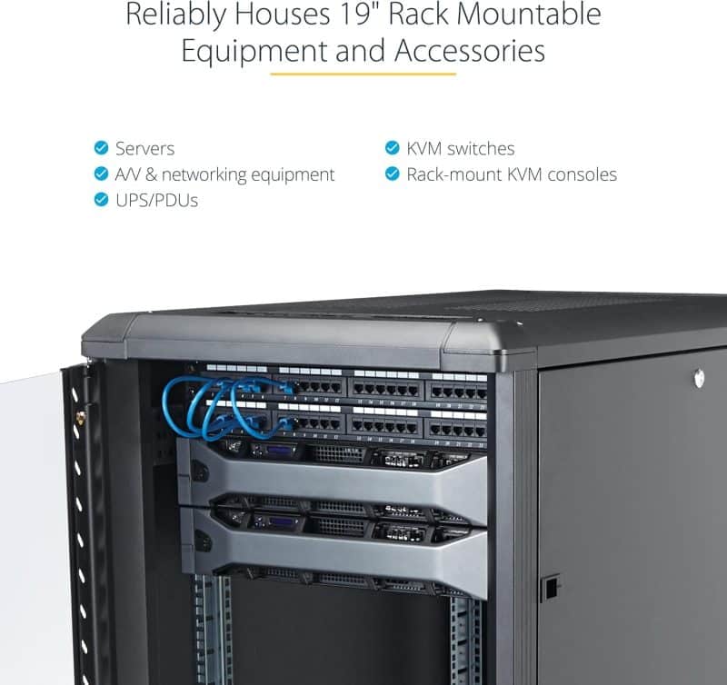 StarTech.com 4-Post Server Rack Cabinet - Image 37