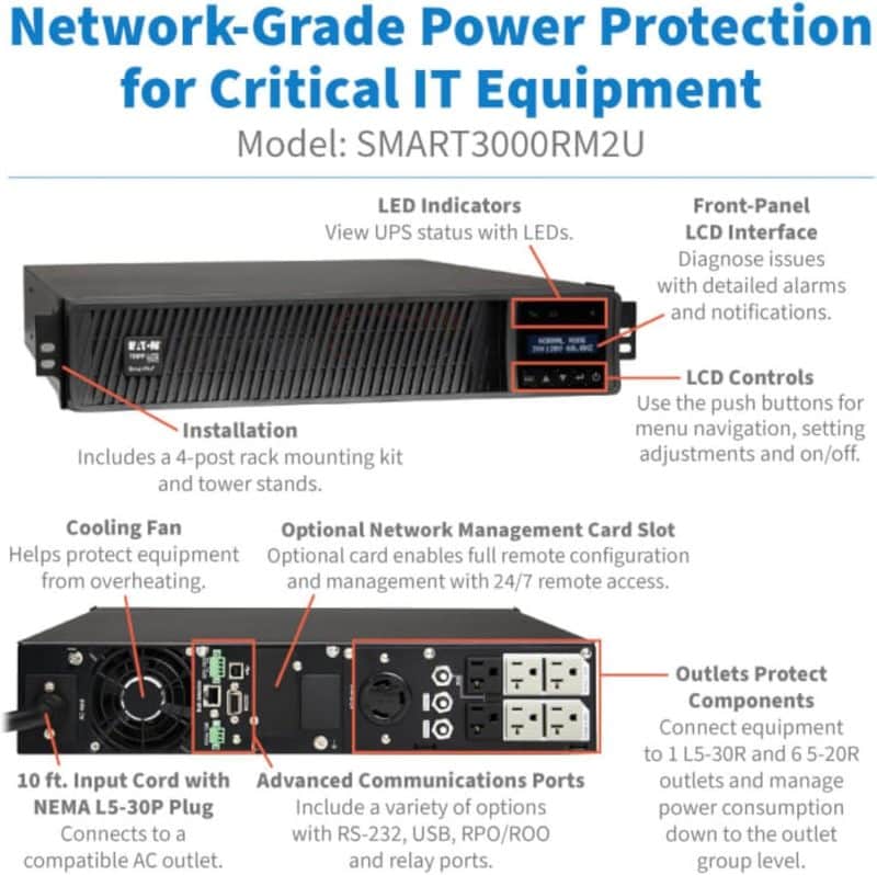 Tripp Lite SmartPro Line-Interactive Sine Wave UPS - Image 52