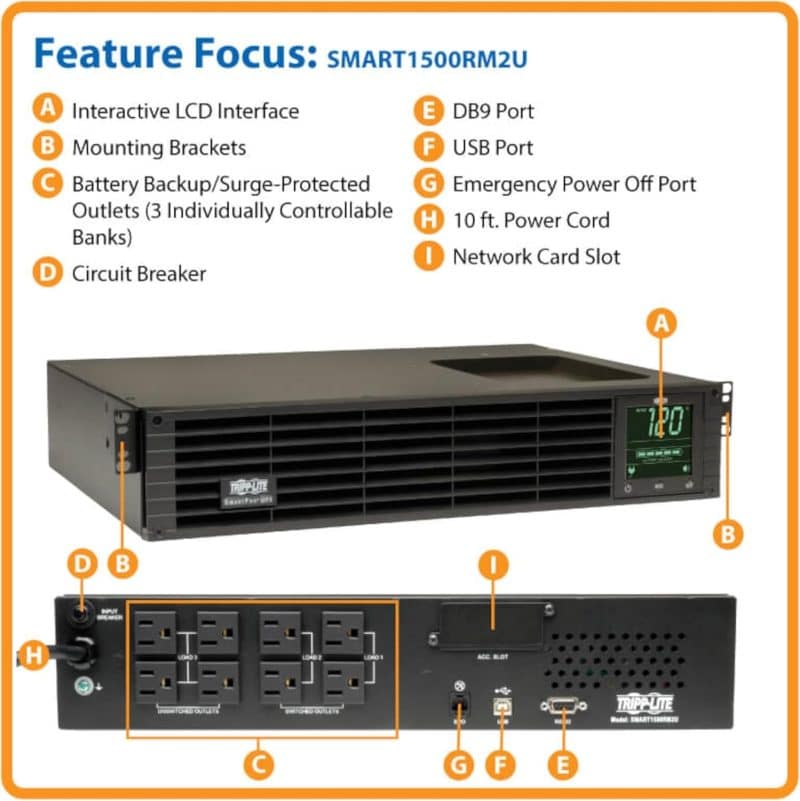 Tripp Lite SmartPro Line-Interactive Sine Wave UPS - Image 56