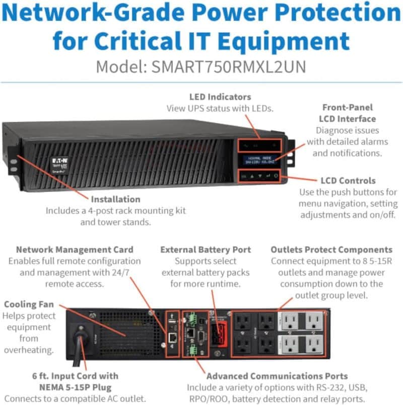 Tripp Lite SmartPro Line-Interactive Sine Wave UPS - Image 69