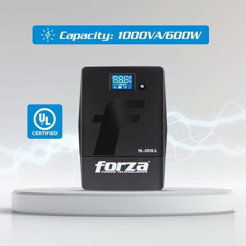 Forza Smart UPS Battery Backup & Surge Protector - Image 3