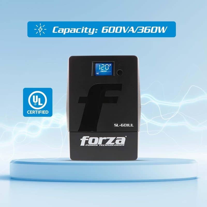 Forza Smart UPS Battery Backup & Surge Protector - Image 8