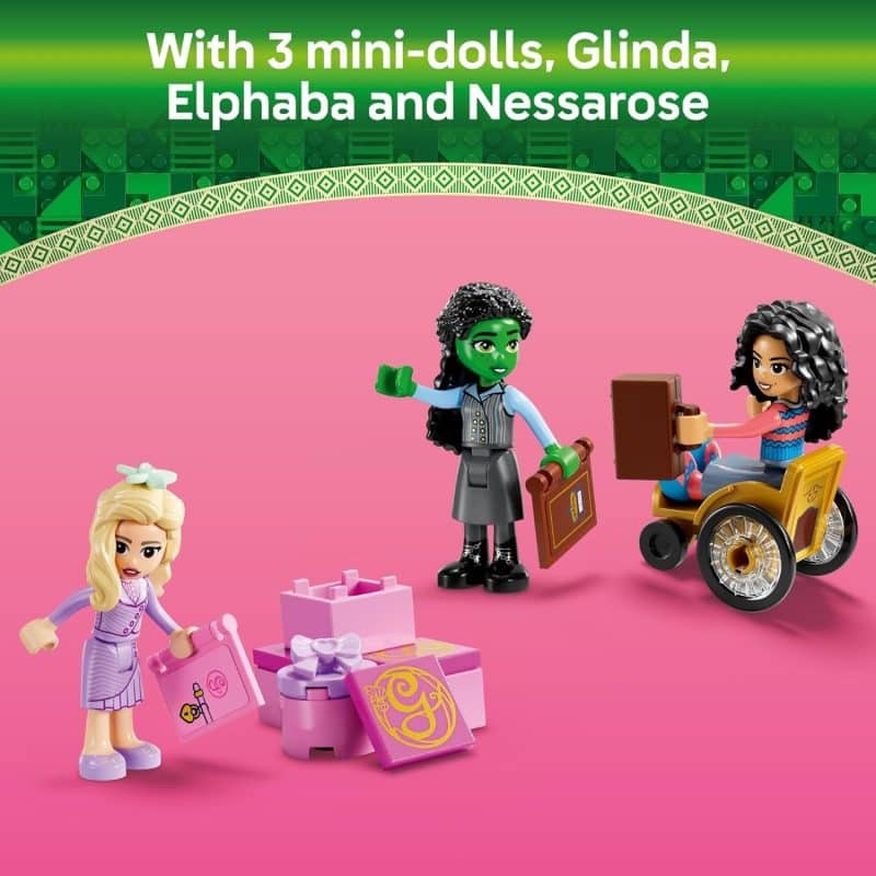 LEGO Wicked Glinda, Elphaba & Nessarose at Shiz University (75681) - Image 4