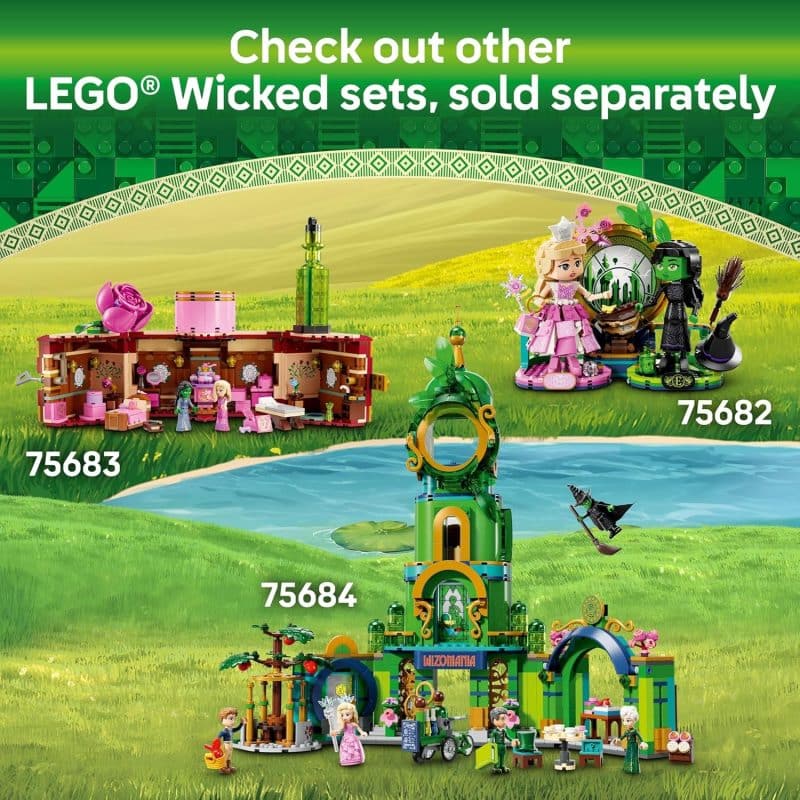 LEGO Wicked Glinda, Elphaba & Nessarose at Shiz University (75681) - Image 7