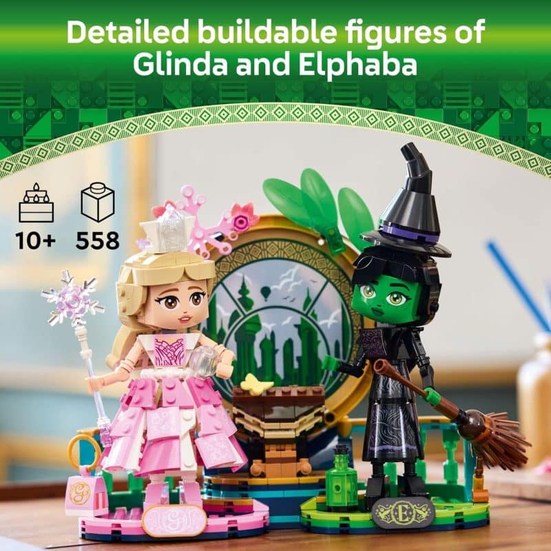 LEGO Wicked Elphaba & Glinda Figures (75682) - Image 2