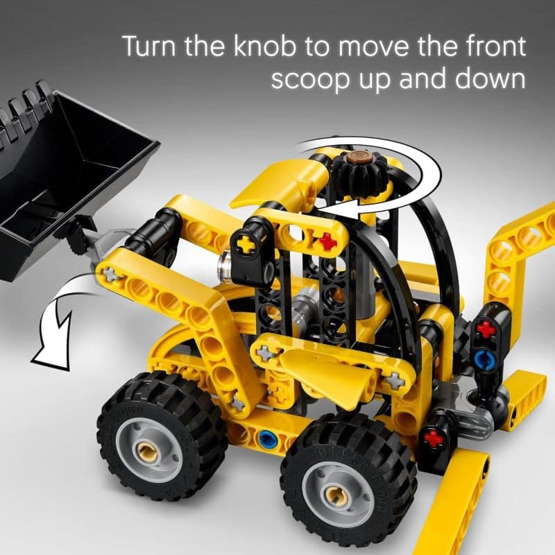 LEGO Technic Backhoe Loader (42197) - Image 3