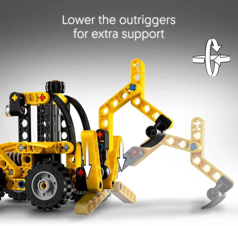 LEGO Technic Backhoe Loader (42197) - Image 4