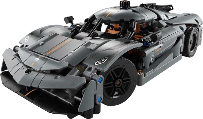 LEGO Technic Koenigsegg Jesko Absolut Grey Hypercar (42173) - Image 4