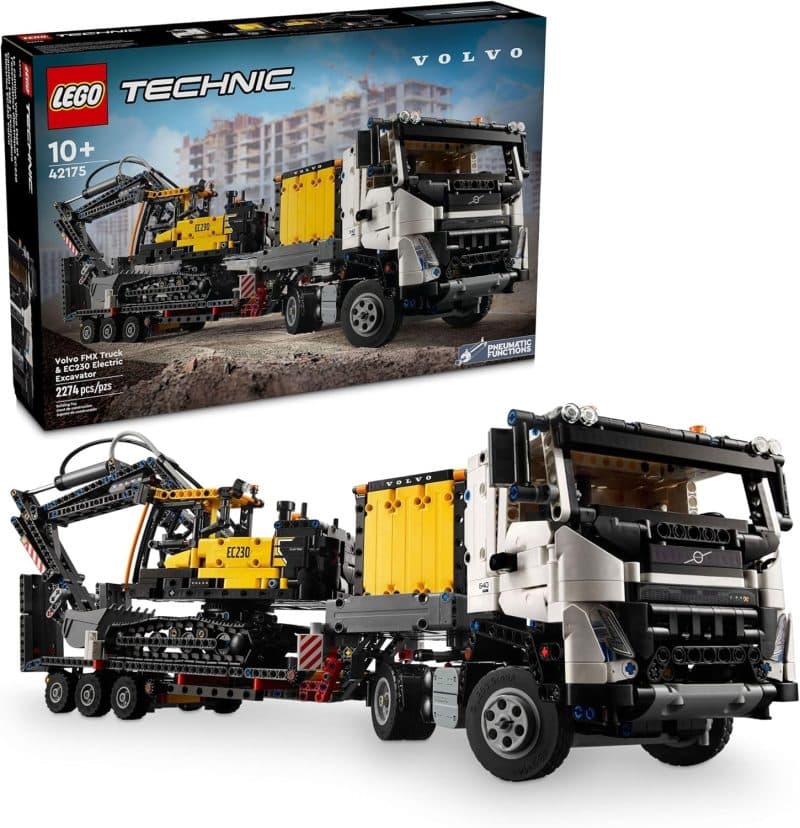 LEGO Technic Volvo FMX Truck & EC230 Electric Excavator (42175)