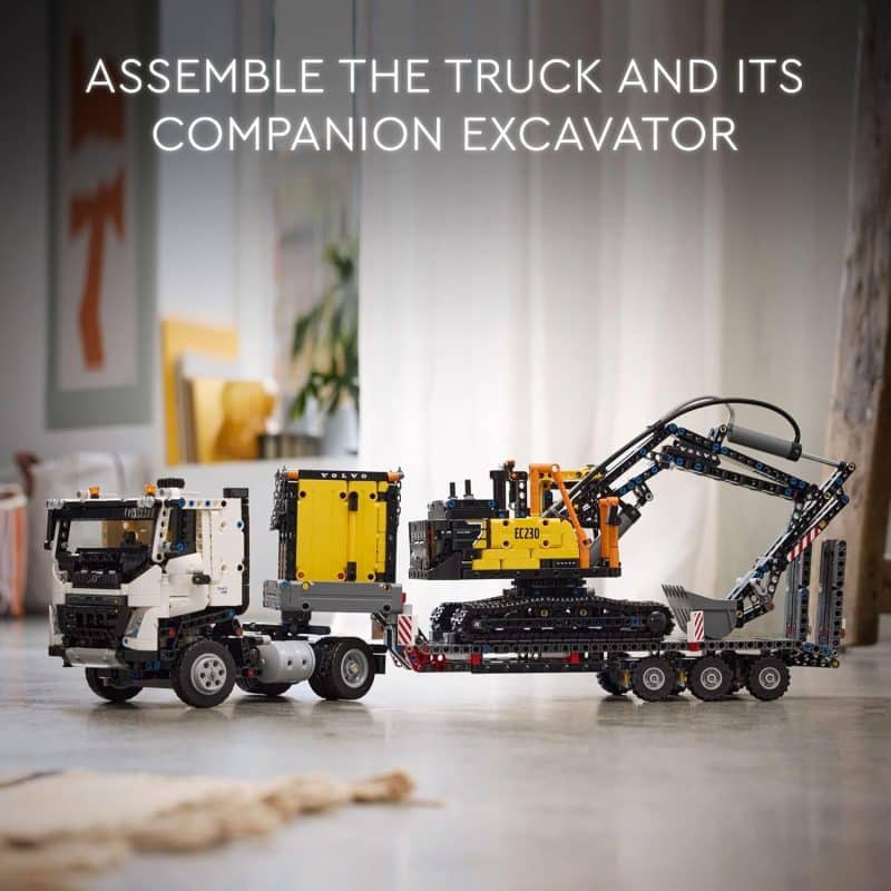 LEGO Technic Volvo FMX Truck & EC230 Electric Excavator (42175) - Image 3