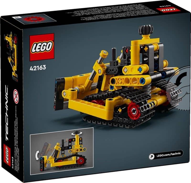 LEGO Technic Heavy-Duty Bulldozer (42163) - Image 6