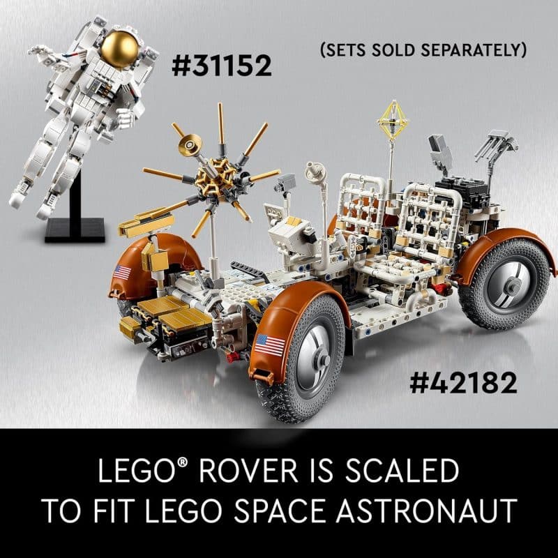 LEGO Technic NASA Apollo Lunar Roving Vehicle - LRV (42182) - Image 7