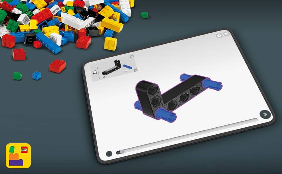 Builders can zoom in, rotate sets and track progress using the fun, intuitive LEGO Builder app.