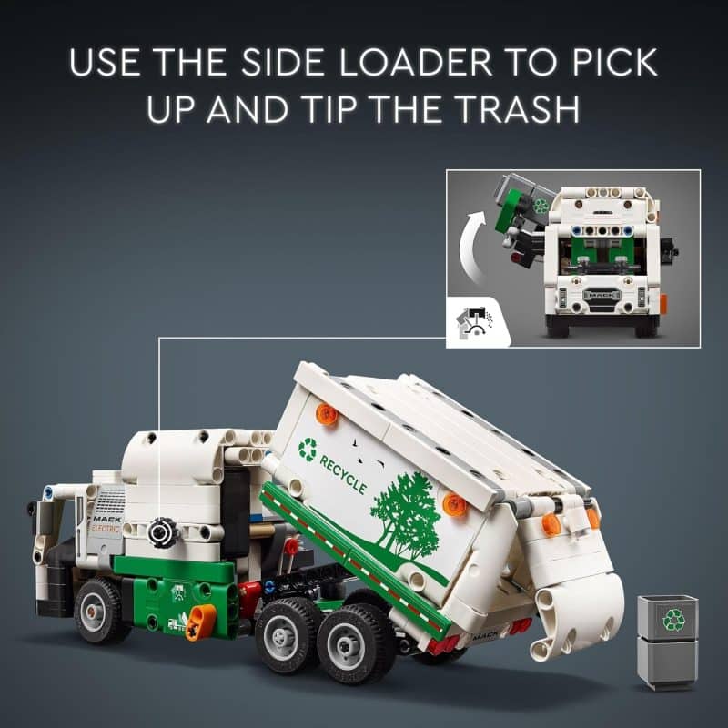 LEGO Technic Mack® LR Electric Garbage Truck (42167) - Image 3