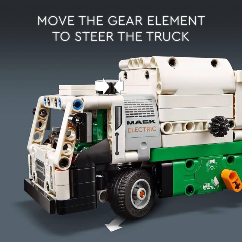 LEGO Technic Mack® LR Electric Garbage Truck (42167) - Image 4