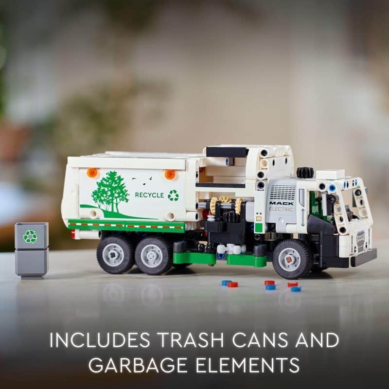 LEGO Technic Mack® LR Electric Garbage Truck (42167) - Image 5